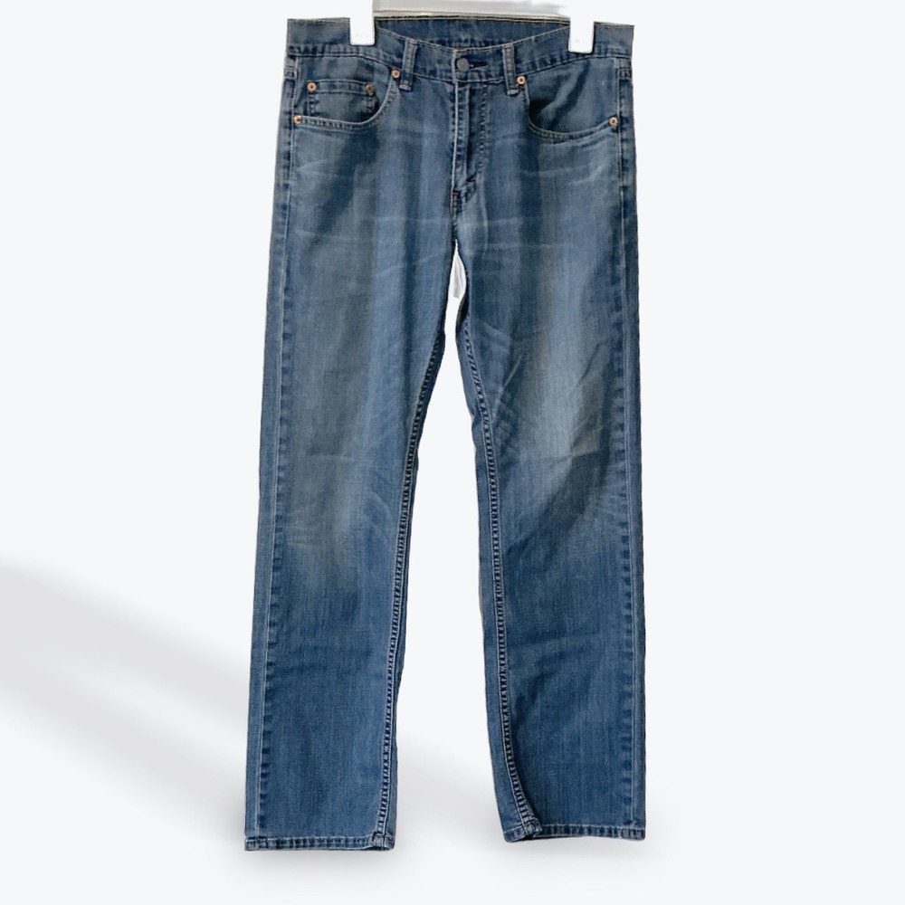 Levi Strauss Co 559 Jeans Mens‎ W32 L32 Blue Denim Straight Fit Casual